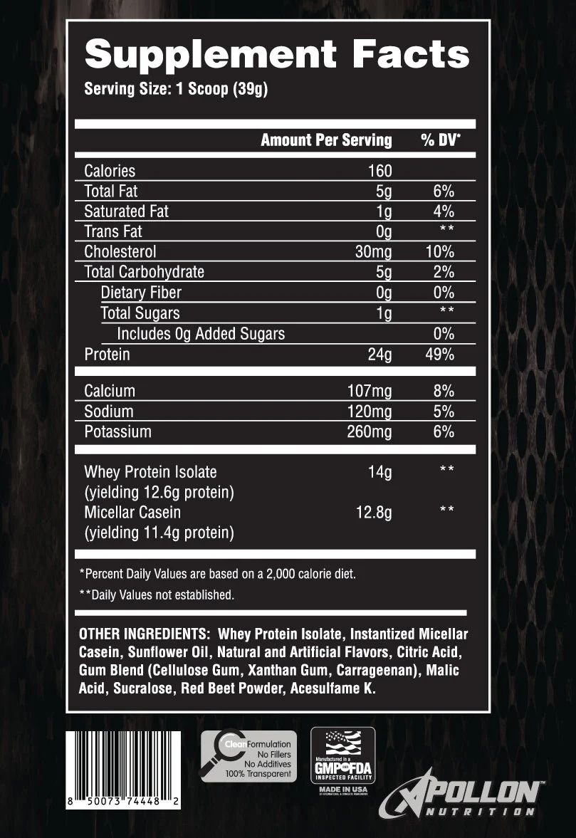 50/50 Protein Blend Formula X Single Serves - Image 10