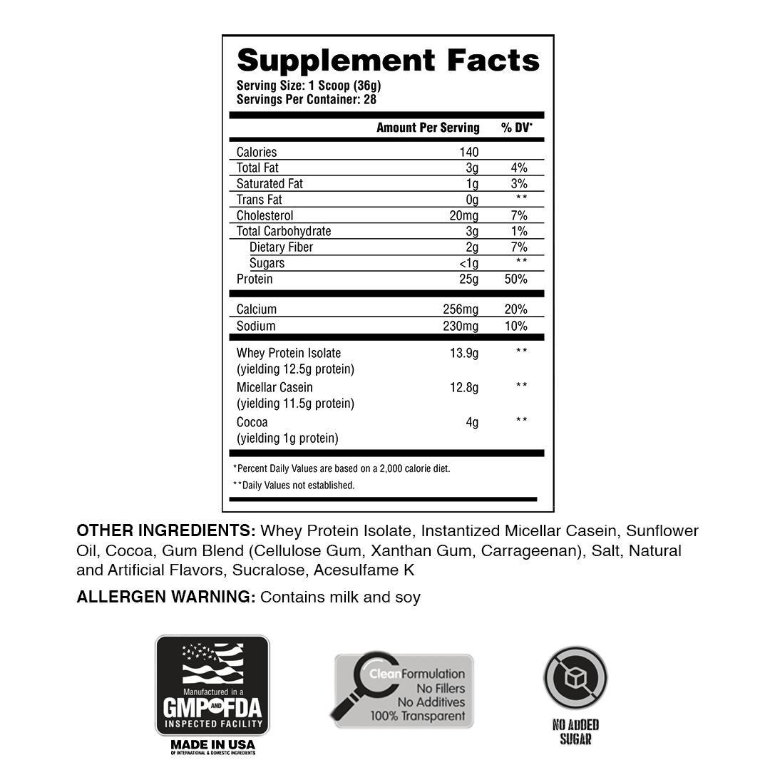 50/50 Formula X Protein Blend 2 lbs - Image 12