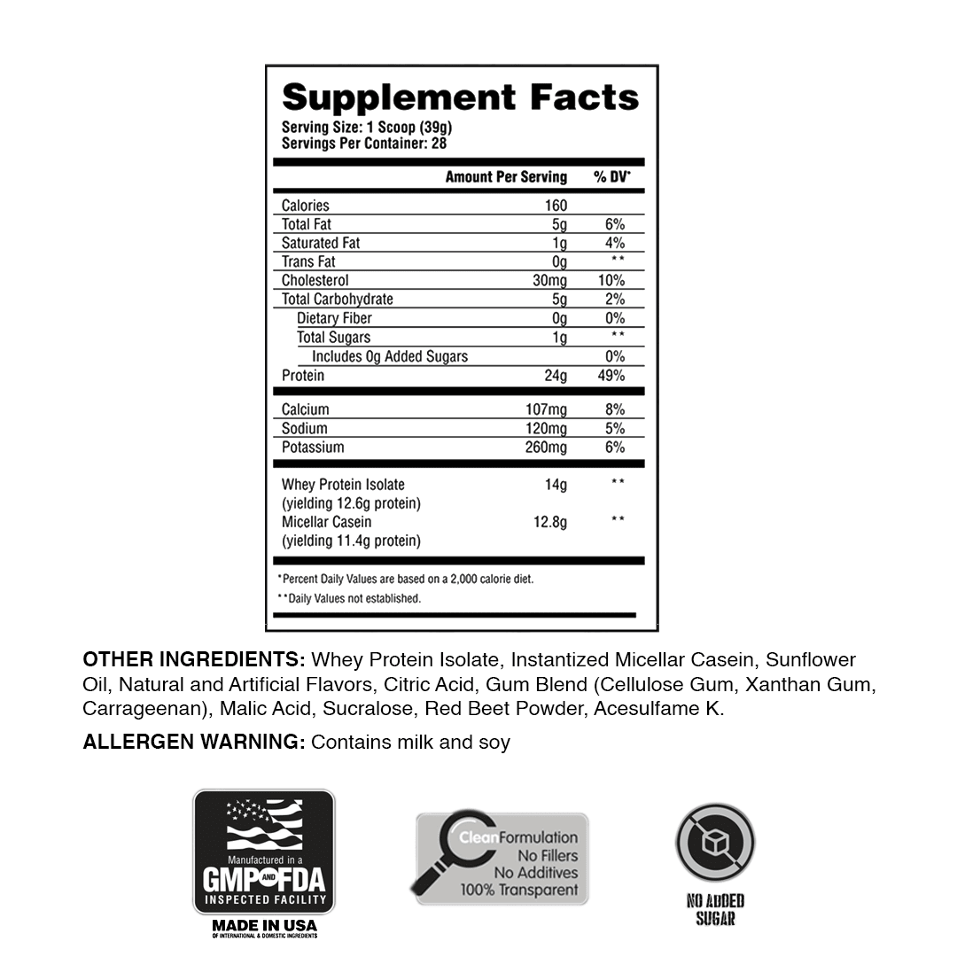 50/50 Formula X Protein Blend 2 lbs - Image 14