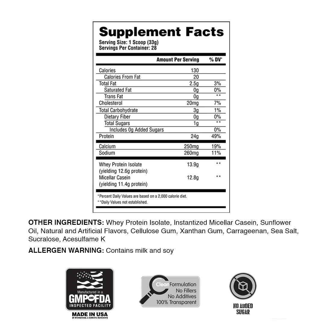 50/50 Formula X Protein Blend 2 lbs - Image 6