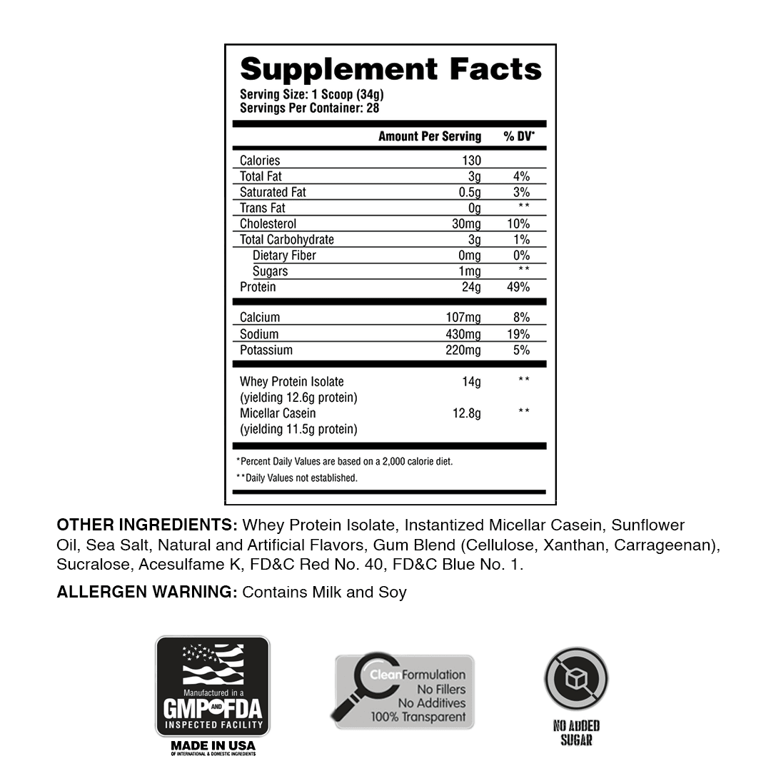 50/50 Formula X Protein Blend 2 lbs - Image 8