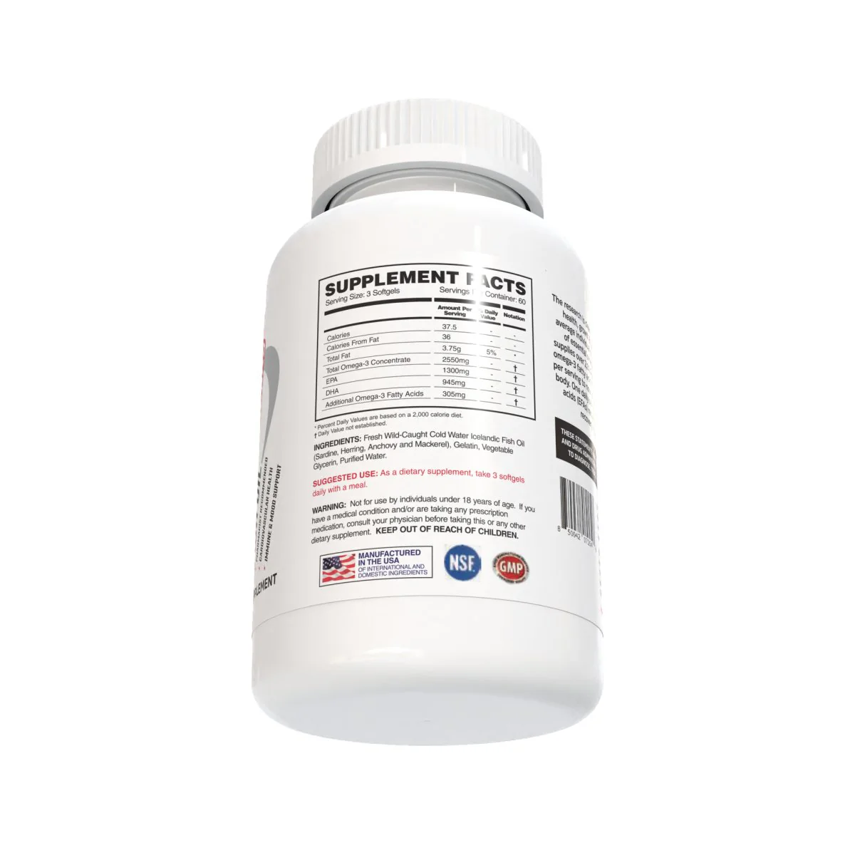 Alpha of Omegas - Omega 3 Fish Oil - Image 3