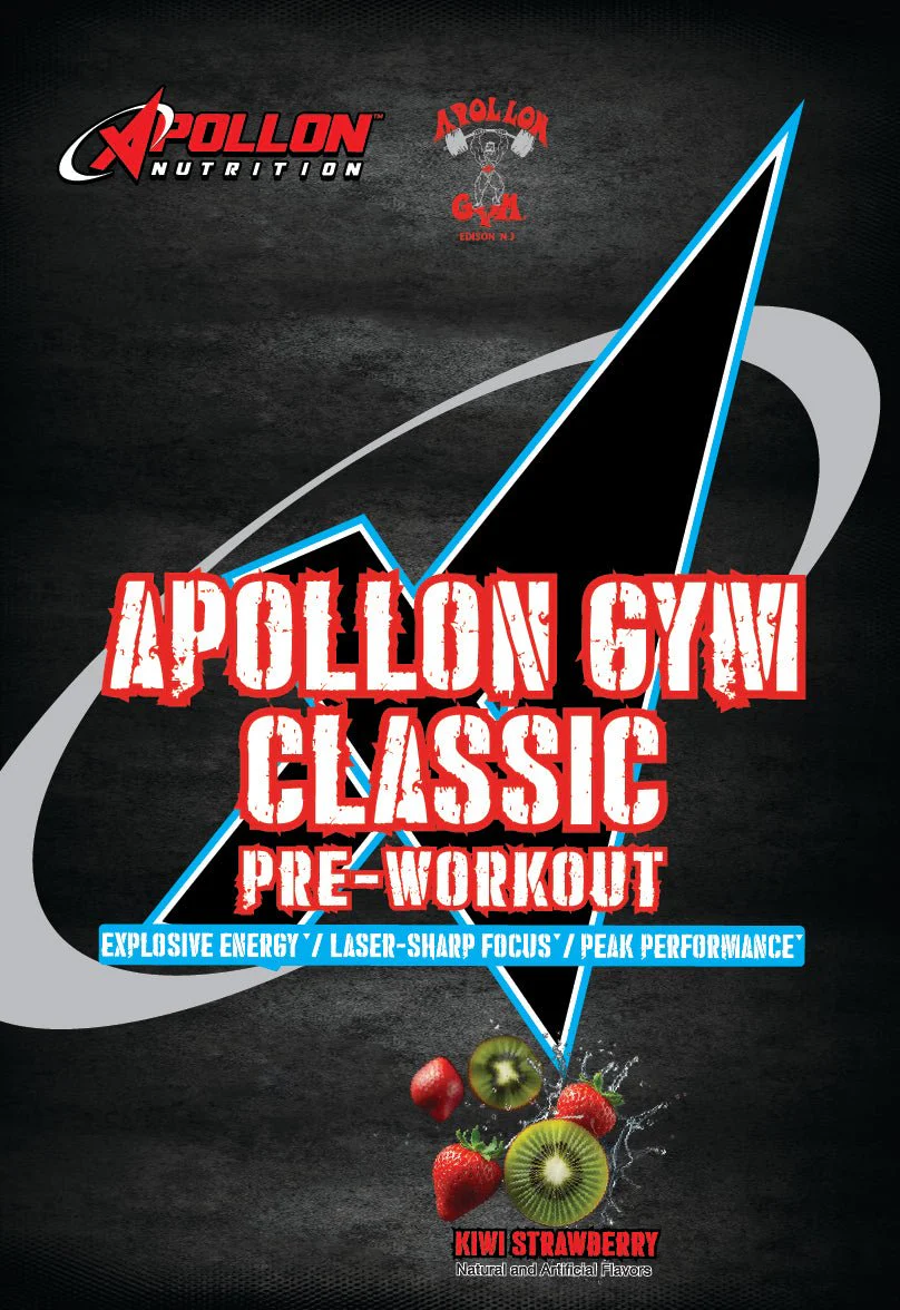 Apollon Gym Classic Pre-Workout Single Serve - Image 3