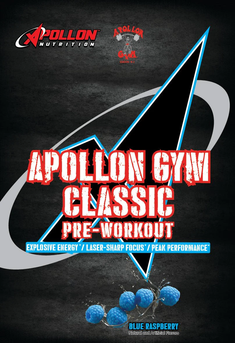 Apollon Gym Classic Pre-Workout Single Serve - Image 4
